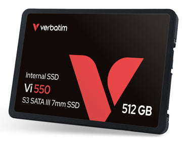 Disco SSD Verbatim 2.5" Vi550 512GB / 49352 preto - imagem 2