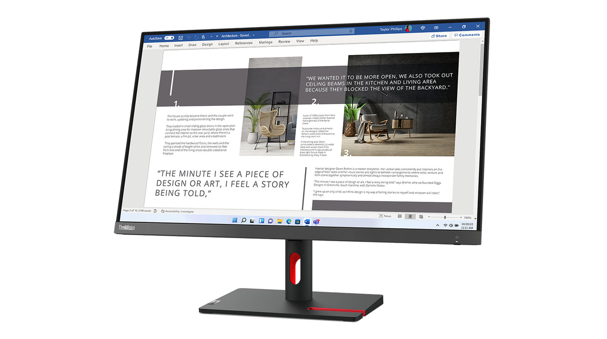 Monitor Lenovo ThinkVision S27i-30 27" FHD HDMI - imagem 11