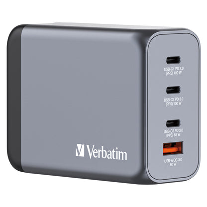 Carregador Verbatim 200W 4 Port USB-A/C / 32204