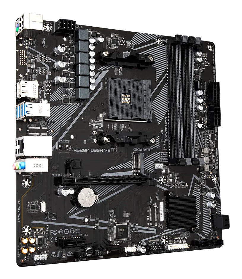 Gigabyte Placa Base A520M DS3H V2 mATX AM4 - imagem 7