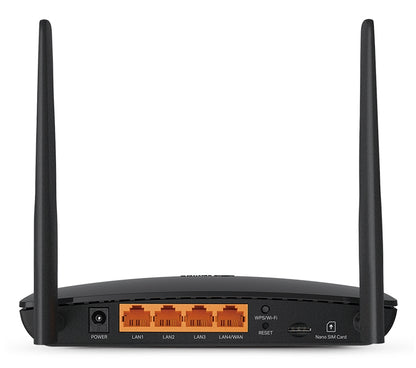Router sem fios 4G TP-Link Archer MR402 1200Mbps/ 2.4GHz 5GHz/ 2 Antenas/ WiFi 802.11ac/n/a/b/g/n