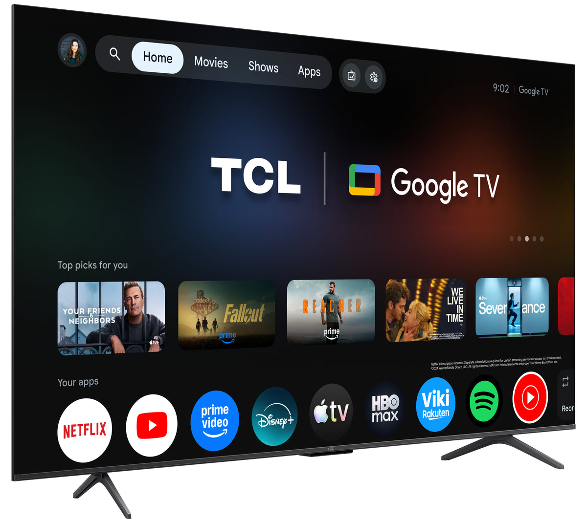 Televisão TV 65P8L TV 65" UHD MINILED GOOGLETV 144HZ - imagem 6