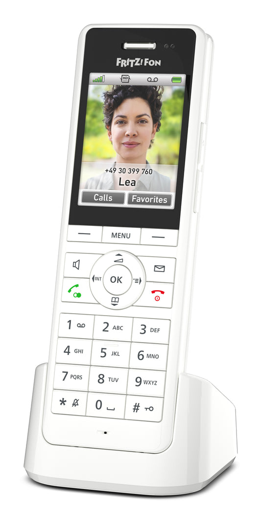 Telefone sem Fios FRITZ!Fon X6 Teléfono Sem Fios Branco 300 m
