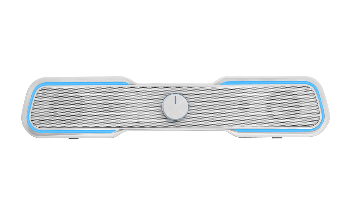 Coluna MARS de jogos Colunas MSBXW Usb jack bt 5.0 branco - imagem 7