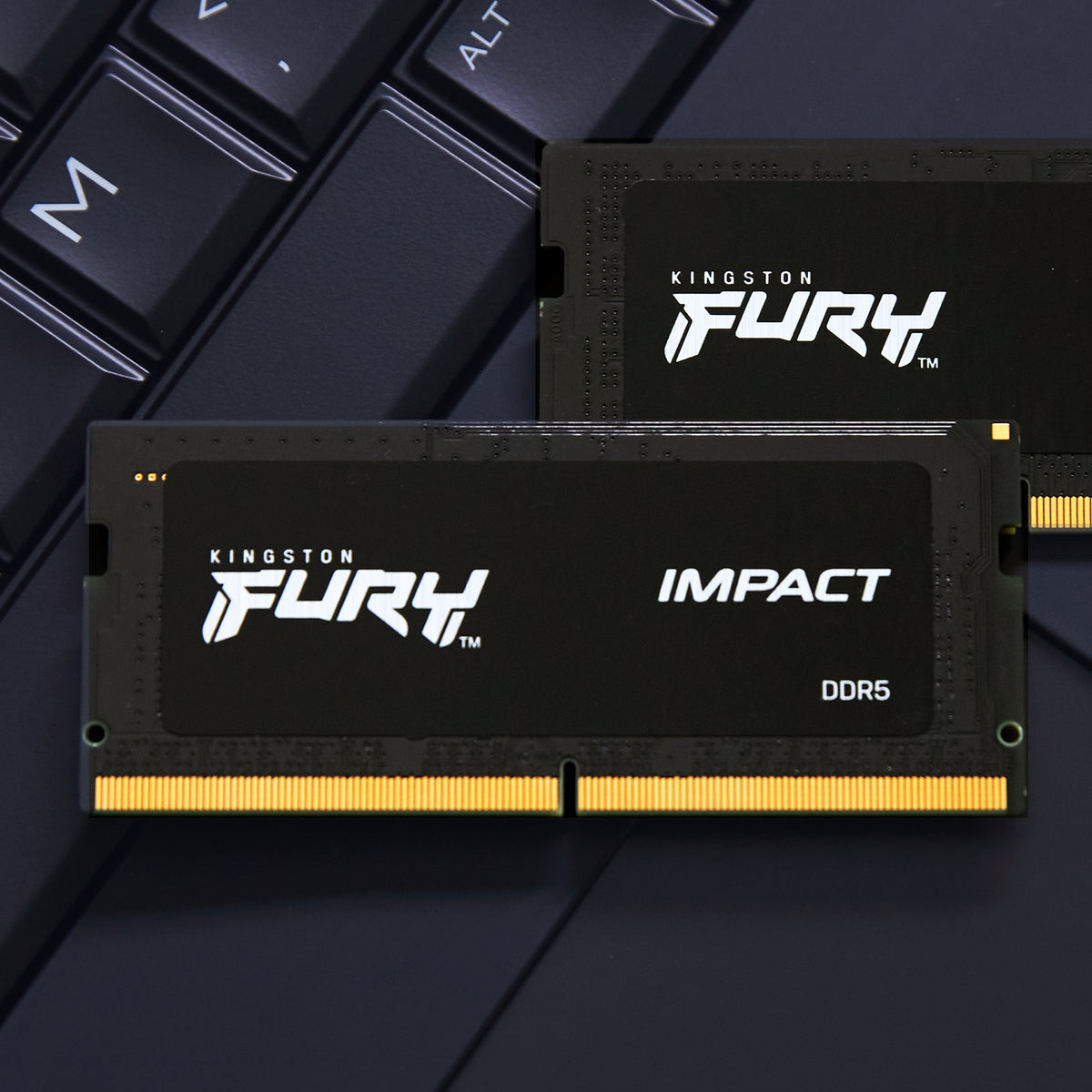Memória RAM Kingston FURY Impacto 16GB/ DDR5/ 5600MHz/ 1.1V/ CL40/ SODIMM