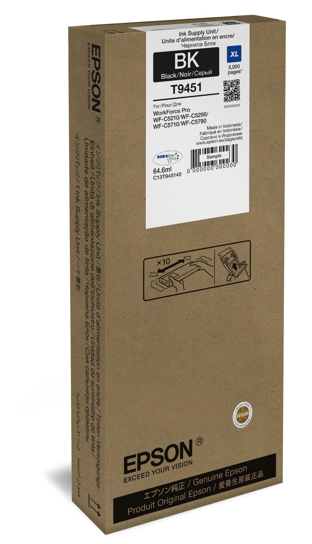 Epson Ink T9451 / C13T945140 preto XL - imagem 4