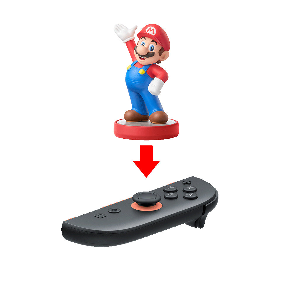 Comando de jogos Nintendo Switch 2 Joy-com R / 10015101 preto, vermelho - imagem 8