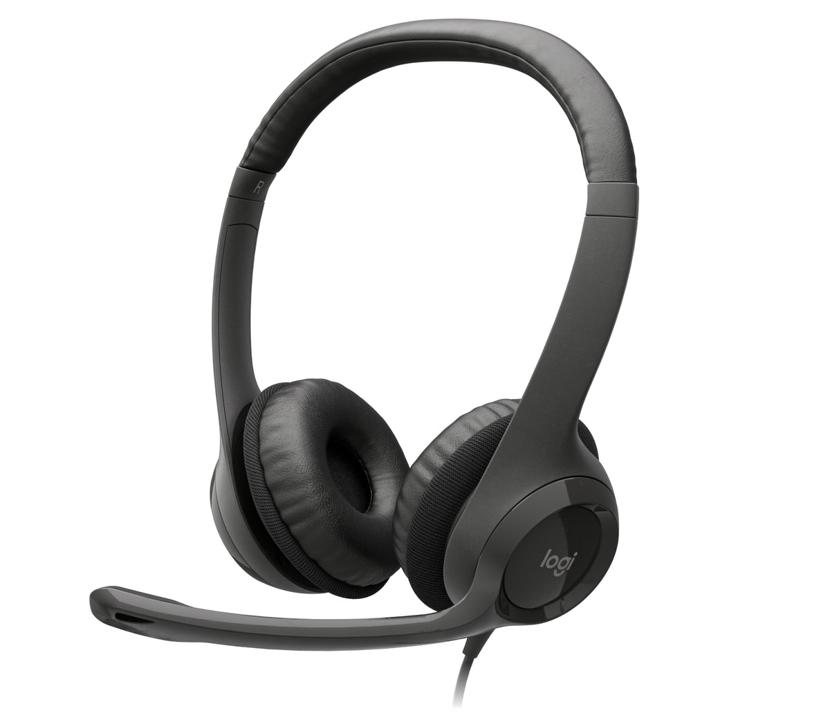 Auscultadores Logitech Auricular+Mic H390 USB Preto - imagem 7