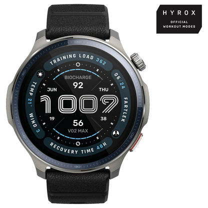 Amazfit Balance 2 48mm Black Smartwatch HYROX-Modus - HUAMI