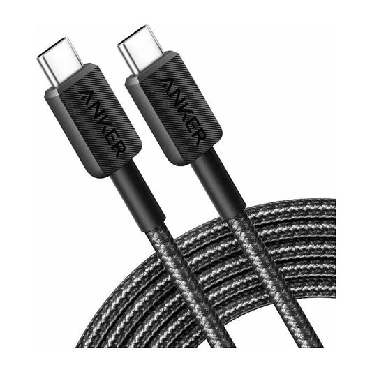 Cabo USB-C Anker 60 W 180 cm — preto - Anker