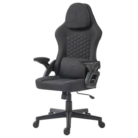 Cadeira Gaming Deltaco Gaming Deltaco DC130 Soft Woven preto - Deltaco Gaming