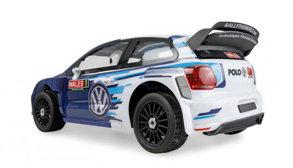 Hyper Go VW Polo WRC Rallye sem escova 4WD 1/7 ARTR
