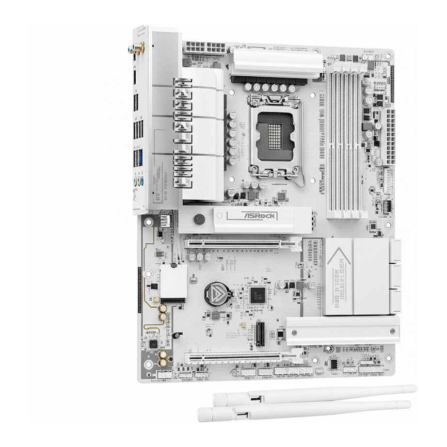 Motherboard ASRock B850M Challenger WiFi DDR5 AM5 Branco 90-MXBU50-A0UAYZ retail - ASRock