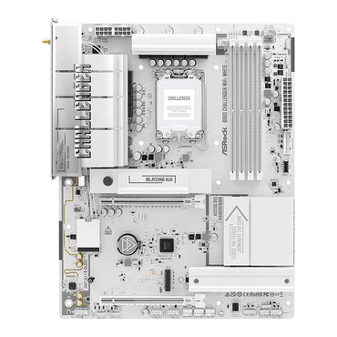 Motherboard ASRock B860 Challenger WiFi DDR5 Intel S1851 Branco retail - ASRock
