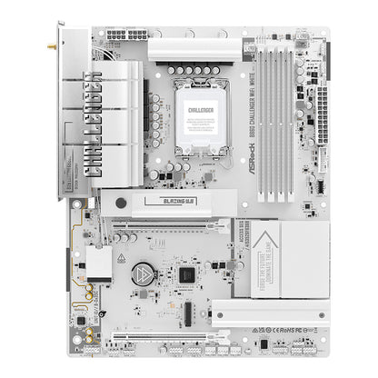 Motherboard ASRock B860 Challenger WiFi DDR5 Intel S1851 Branco retail - ASRock