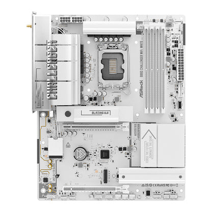 Motherboard ASRock B860 Challenger WiFi DDR5 Intel S1851 Branco retail - ASRock