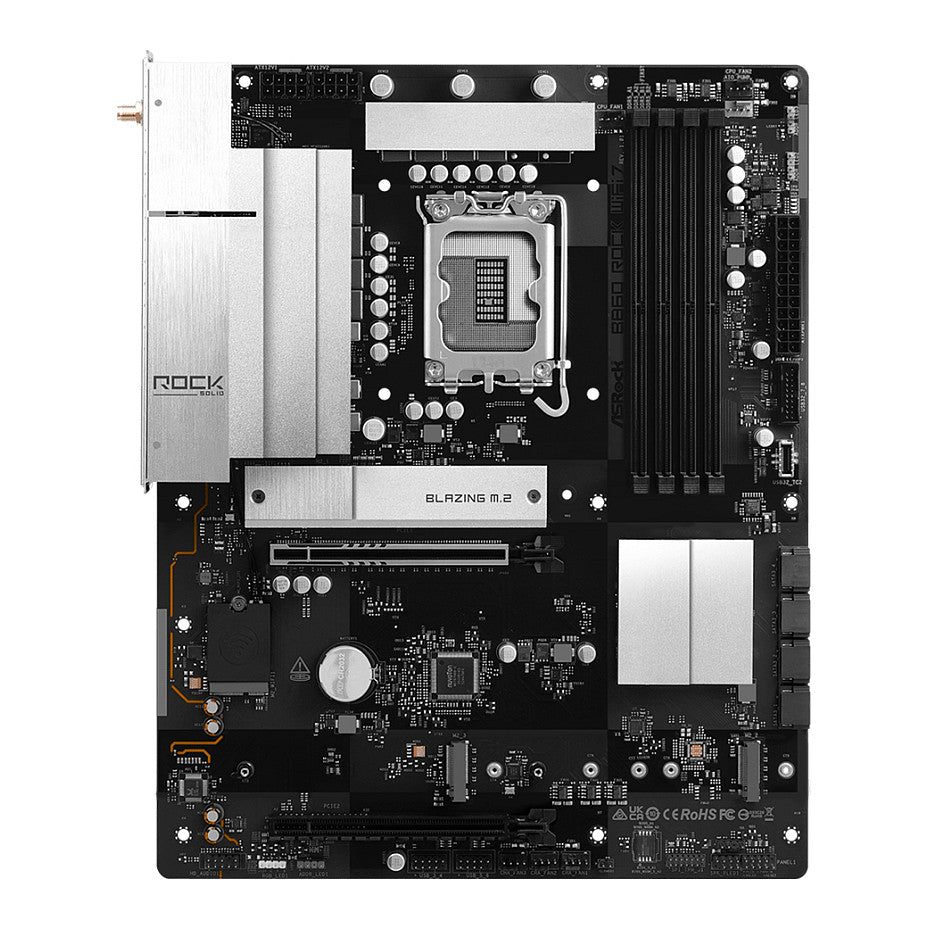 Motherboard ASRock B860 Rock WiFi 7 DDR5 Intel S1851 retail - ASRock