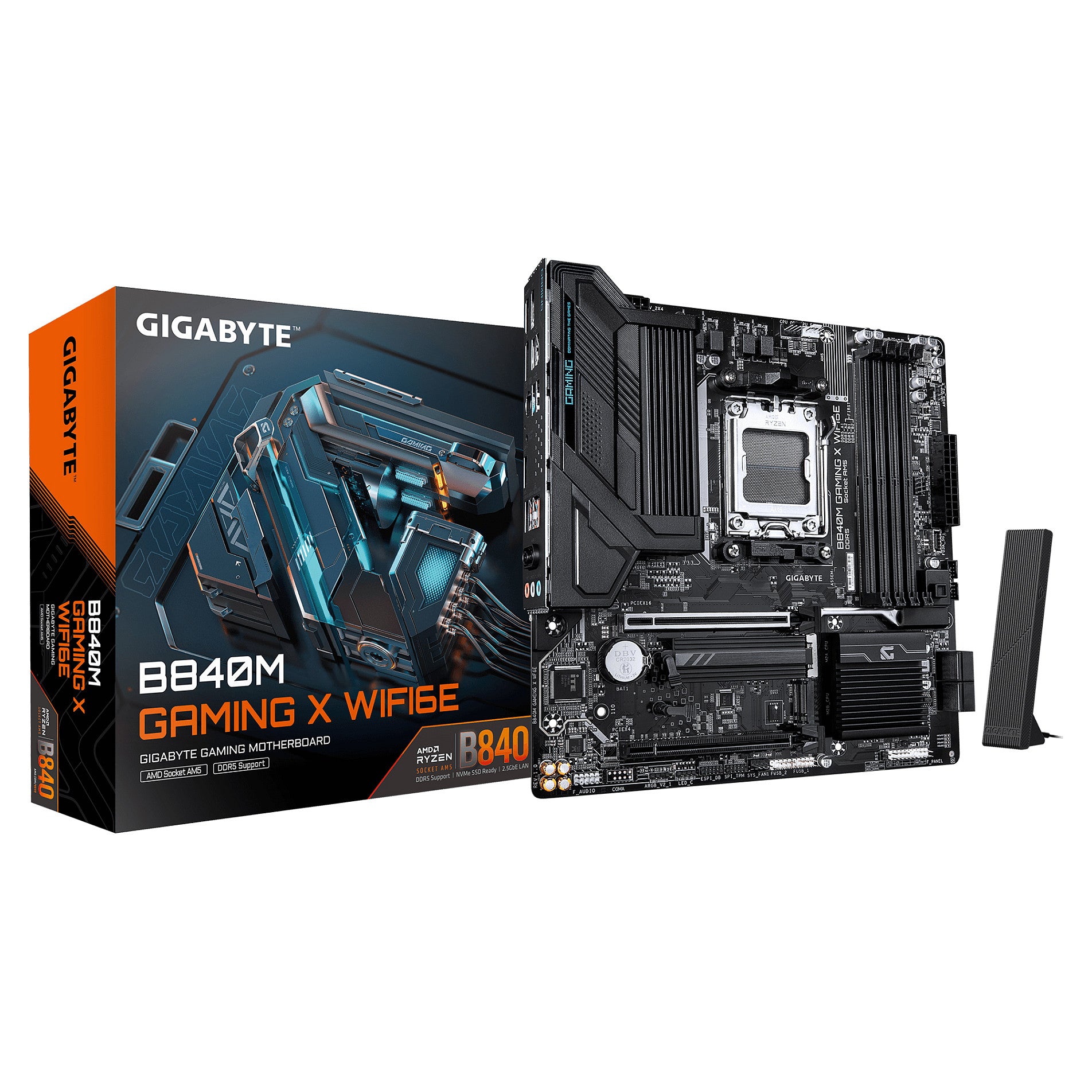 Motherboard Gigabyte B840M GAMING X WIFI6E - Gigabyte
