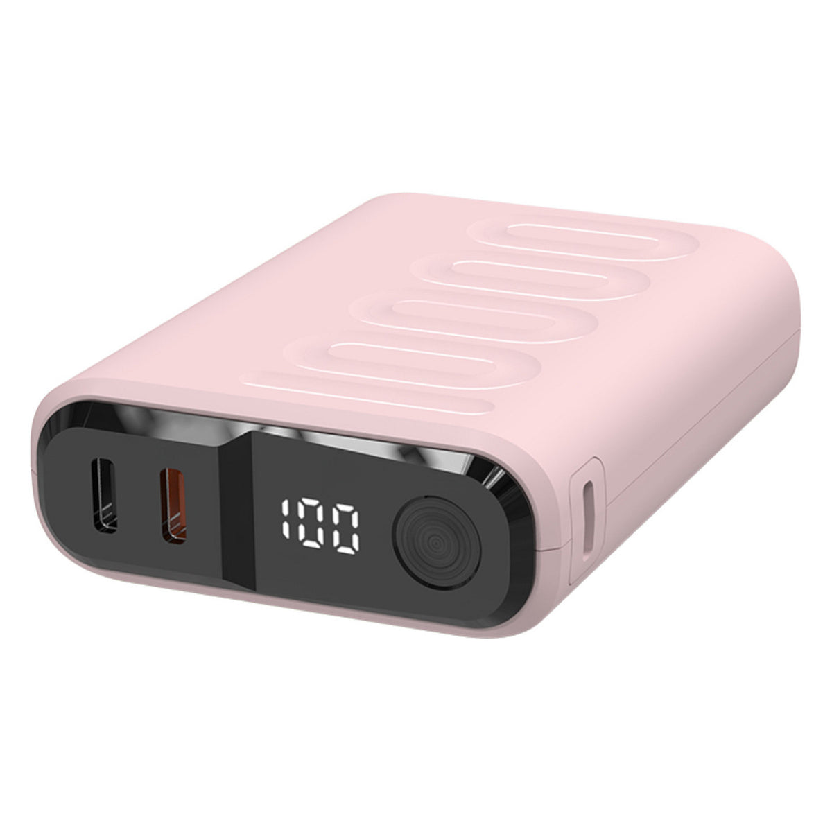 Powerbank Realpower PB-10000C PD+ com 3xType-C,rosa - Realpower