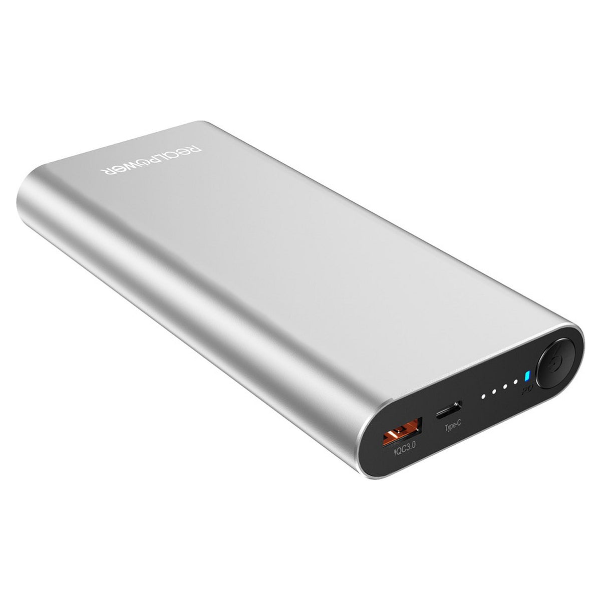 Powerbank Realpower PB-20000PD Pro Prateado 20.000mAh - Realpower
