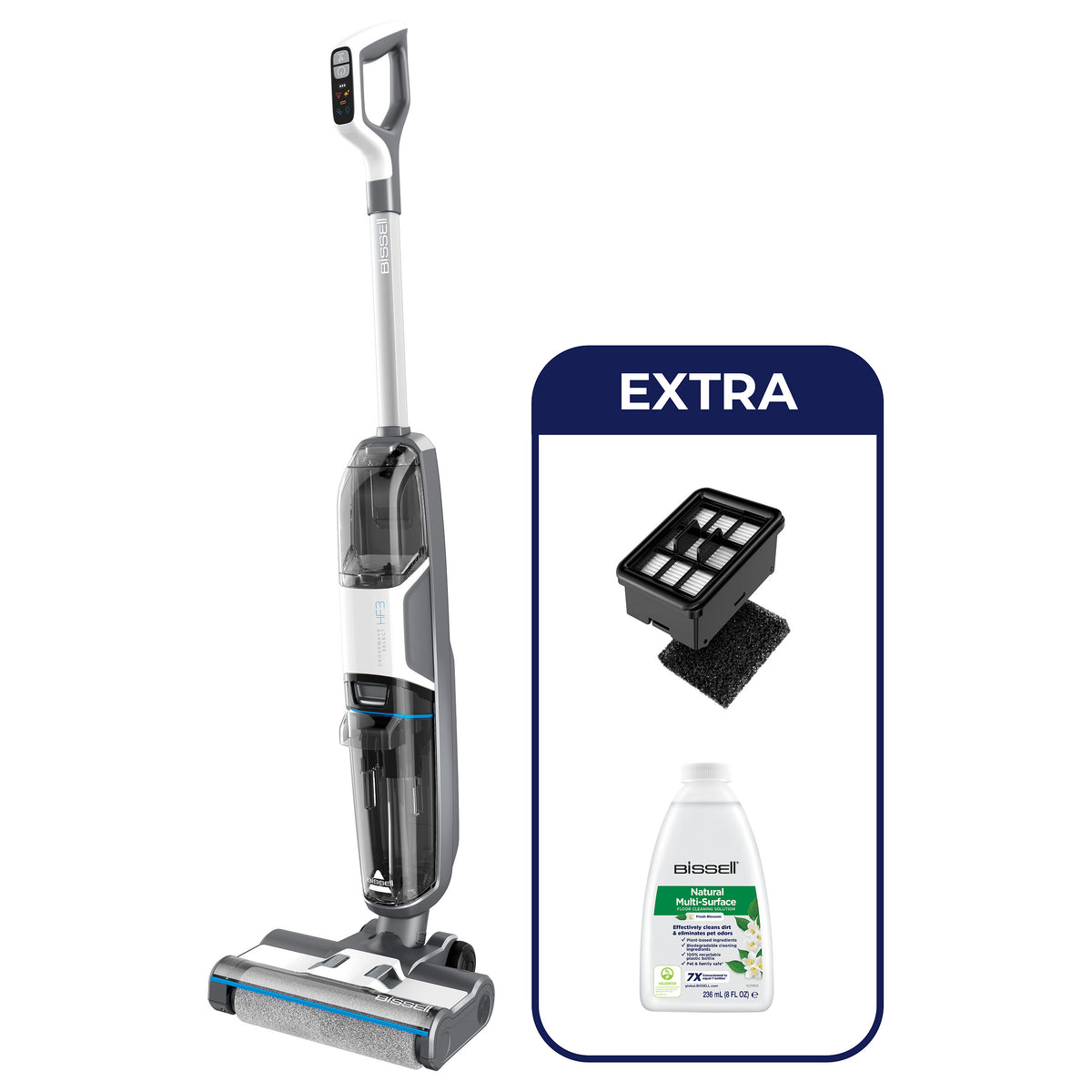 Aspirador Bissell CrossWave HF3 Cordless Select - Bissell