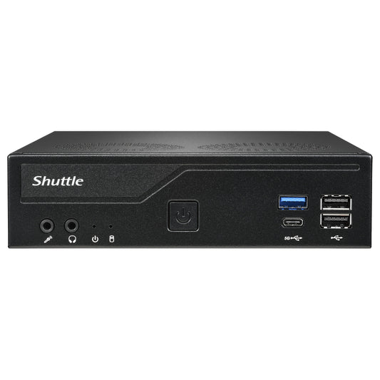 Mini PC Shuttle slim DH610V2 Intel/ DDR5/ preto - Shuttle