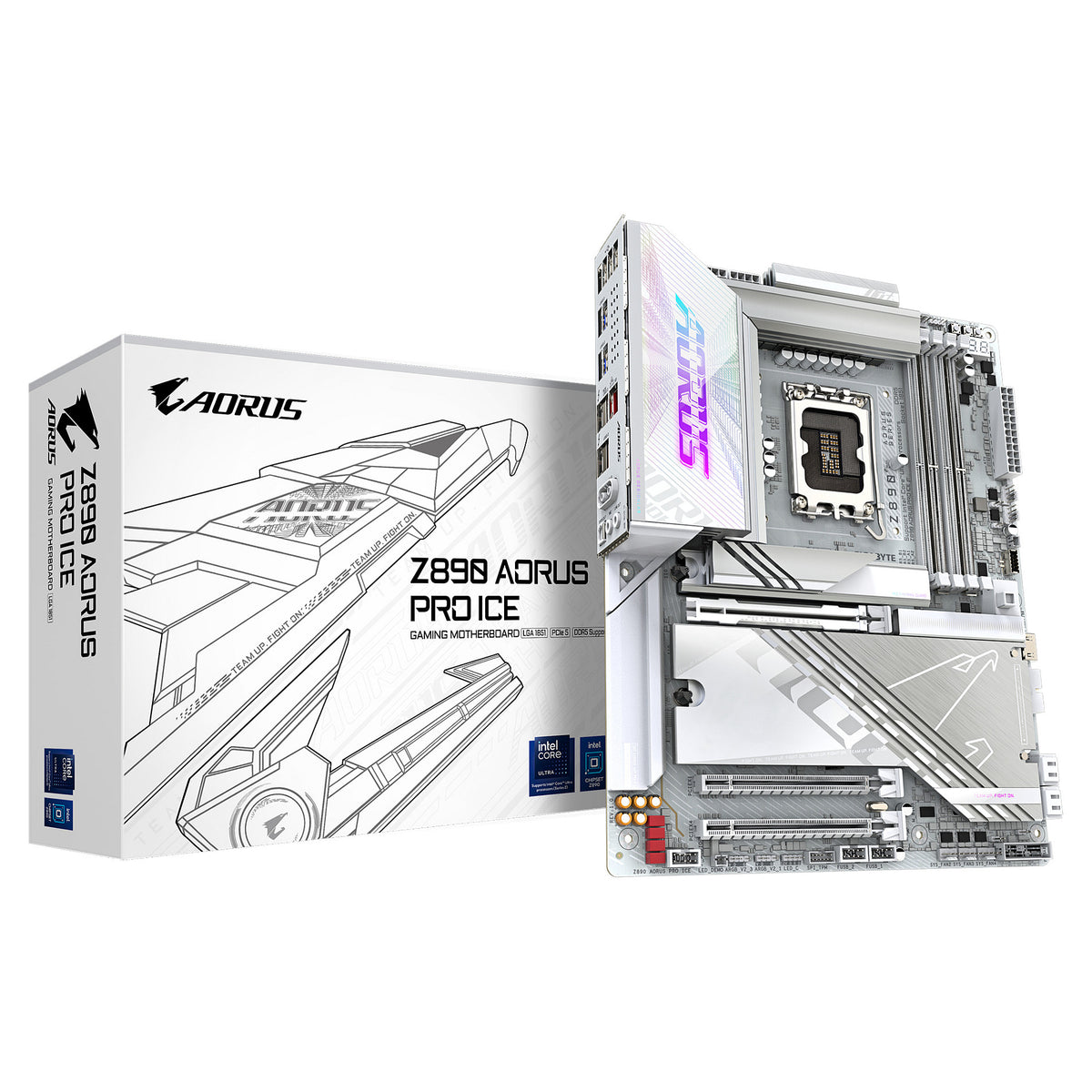 Motherboard Gigabyte GIGA Z890 AORUS PRO ICE S1851 / DDR5 / ATX - Gigabyte
