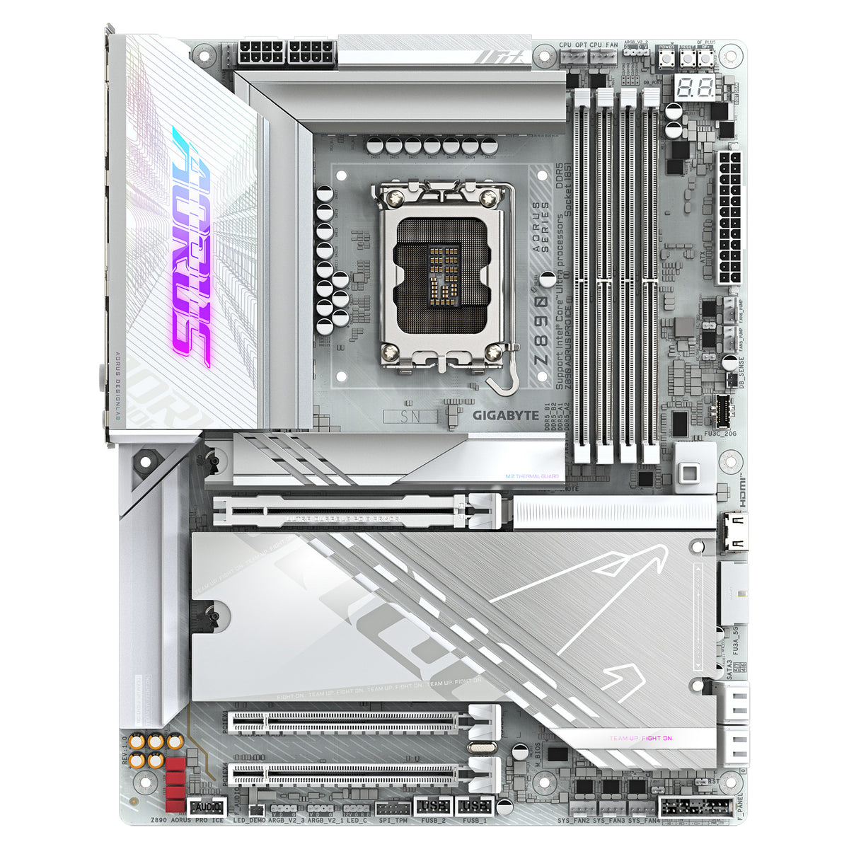Motherboard Gigabyte GIGA Z890 AORUS PRO ICE S1851 / DDR5 / ATX - Gigabyte