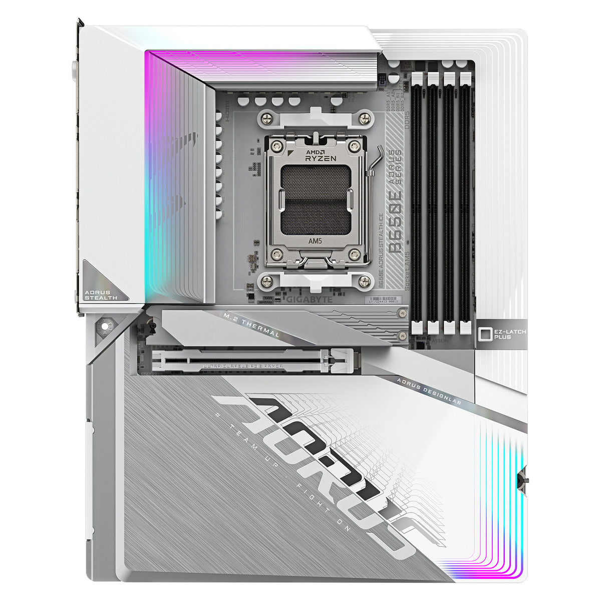 Motherboard Gigabyte GIGA B650E AORUS STEALTH ICE AM5 / DDR5 / ATX - Gigabyte