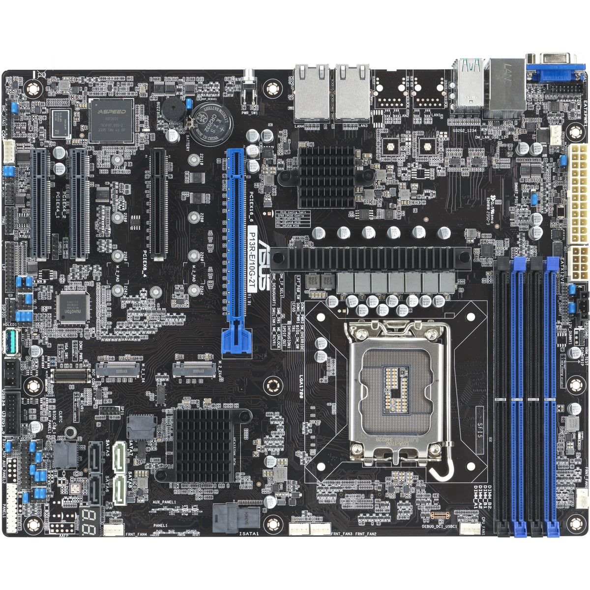 Motherboard ASUS SERVER P13R-E / 10G-2T S1700 C266 / DDR5 / VGA / 2x10GBL / ATX (ASMB11-iKVM onboard) - ASUS