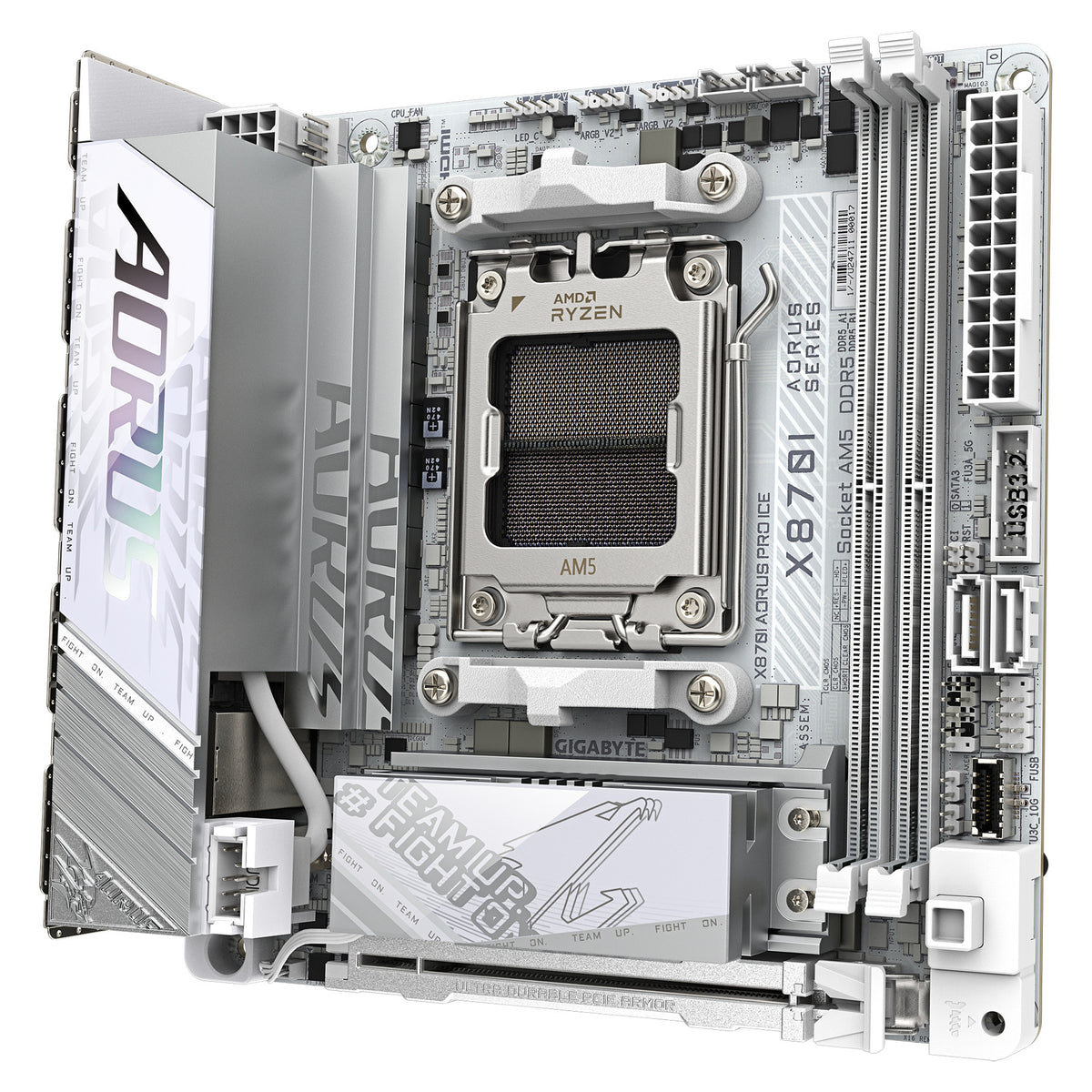 Motherboard Gigabyte GIGA X870I AORUS PRO ICE X870 / DDR5 / M-ITX - Gigabyte