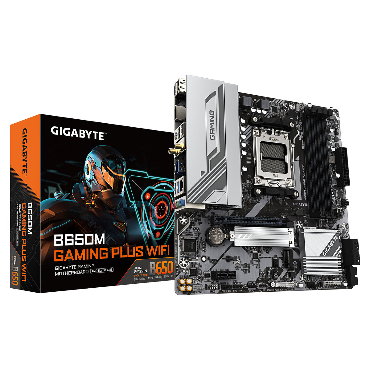 Motherboard Gigabyte B650M Gaming Plus WF (B650.AM5.mATX.DDR5) - Gigabyte