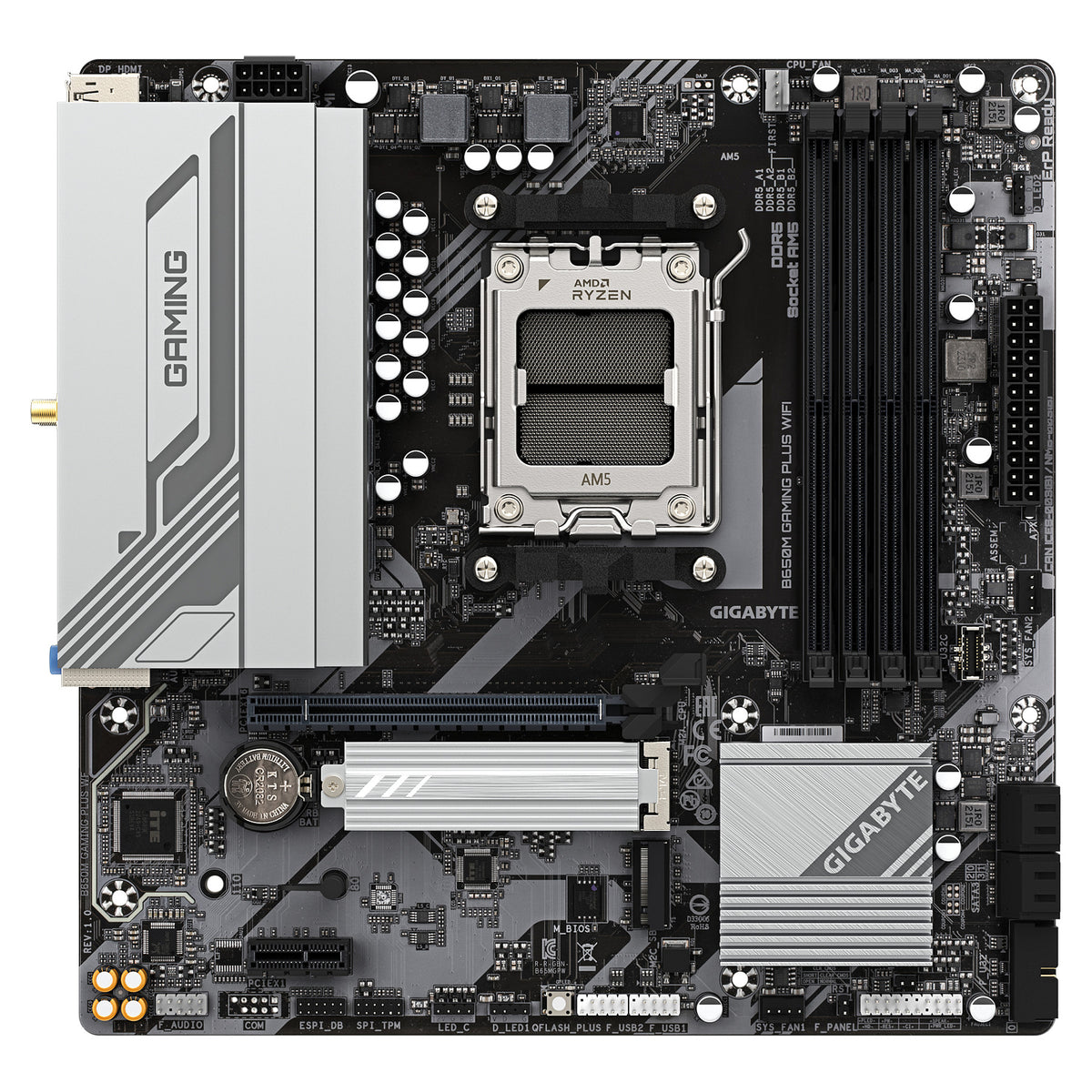 Motherboard Gigabyte B650M Gaming Plus WF (B650.AM5.mATX.DDR5) - Gigabyte