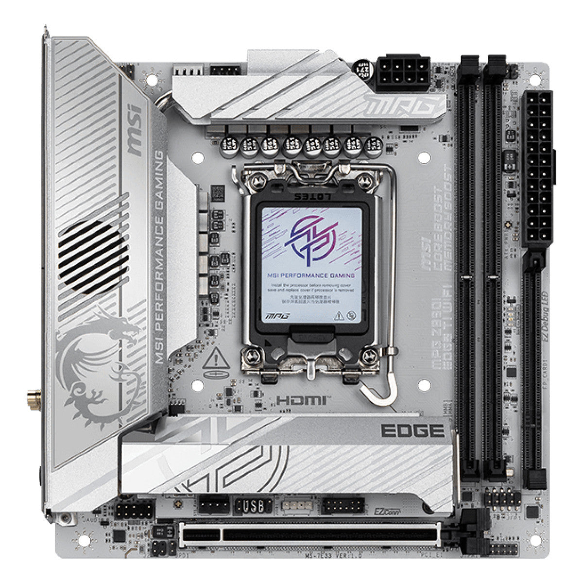 Motherboard MSI MPG Z890I EDGE TI WIFI (Z890.S1851.ATX.DDR5) - MSI
