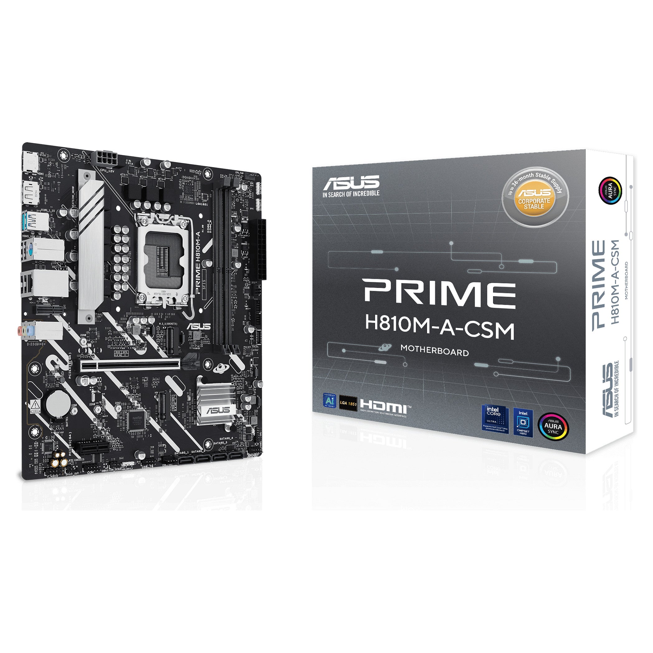 Motherboard ASUS PRIME H810M-A-CSM - ASUS