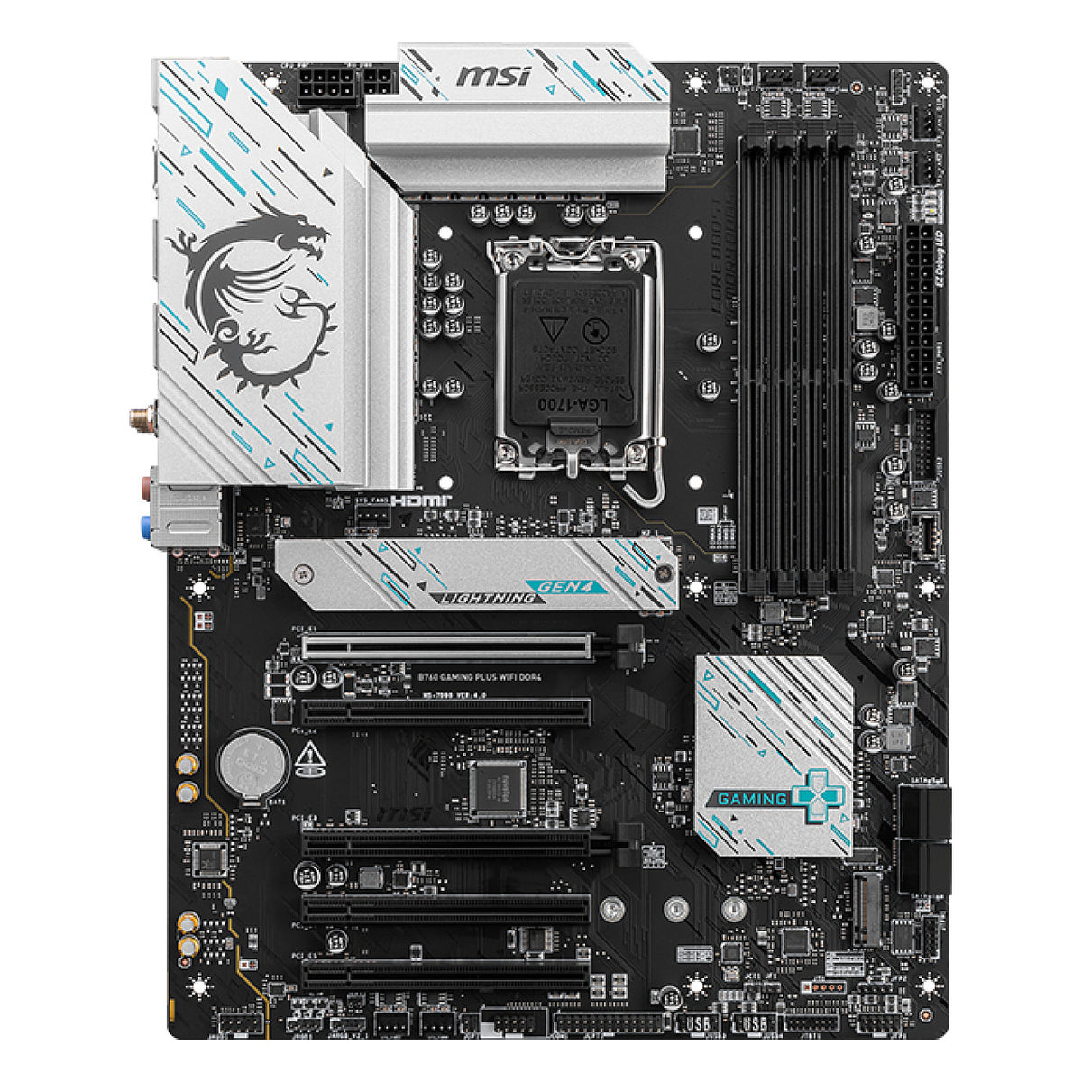 Motherboard MSI MAG B760 Gaming Plus Wifi DDR4 (B760.S1700.ATX.DDR4) - MSI