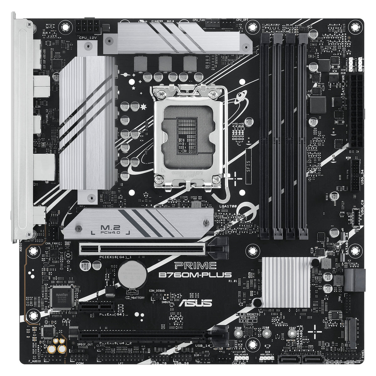 Motherboard ASUS PRIME B760M-PLUS (Intel.1700.DDR5.mATX) - ASUS