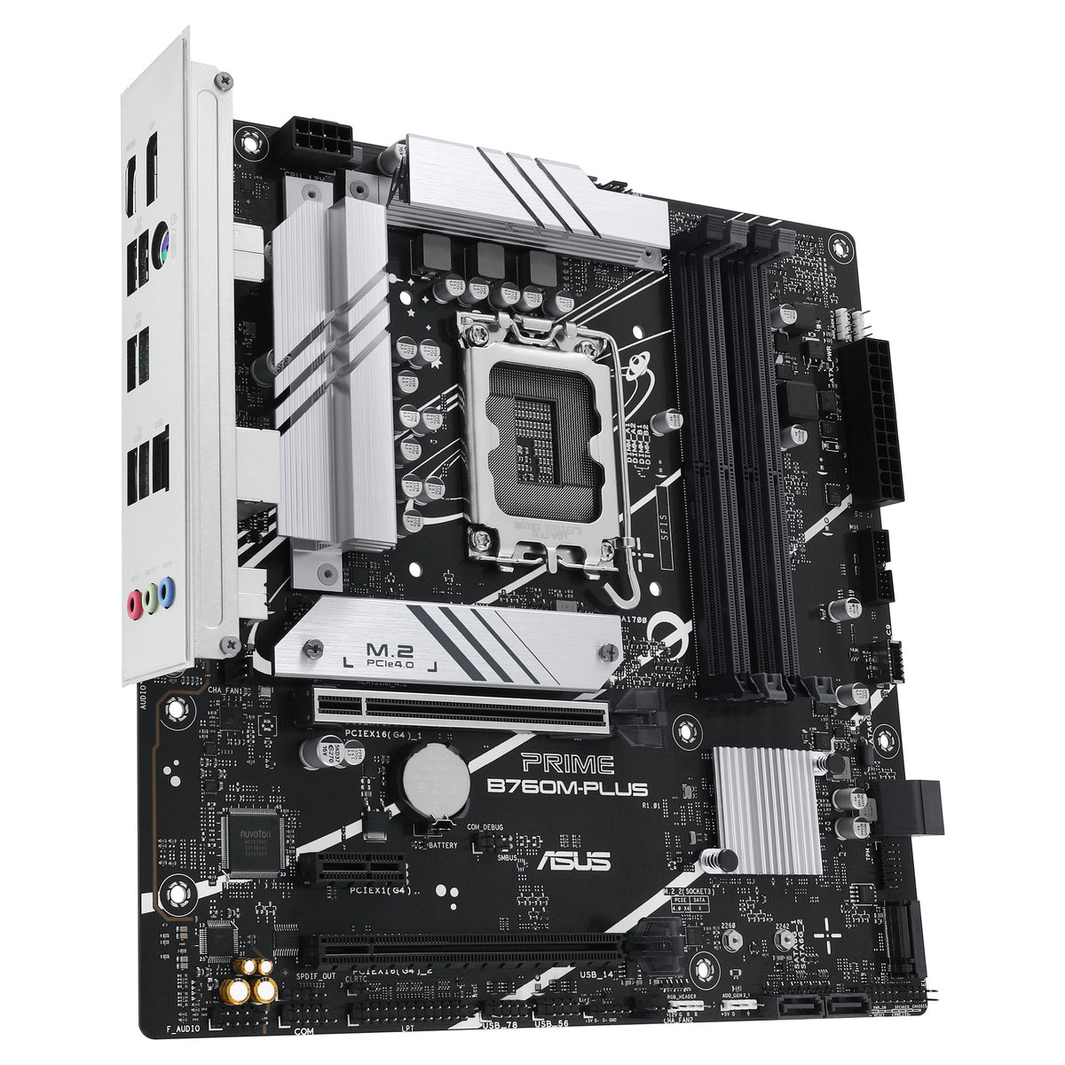 Motherboard ASUS PRIME B760M-PLUS (Intel.1700.DDR5.mATX) - ASUS