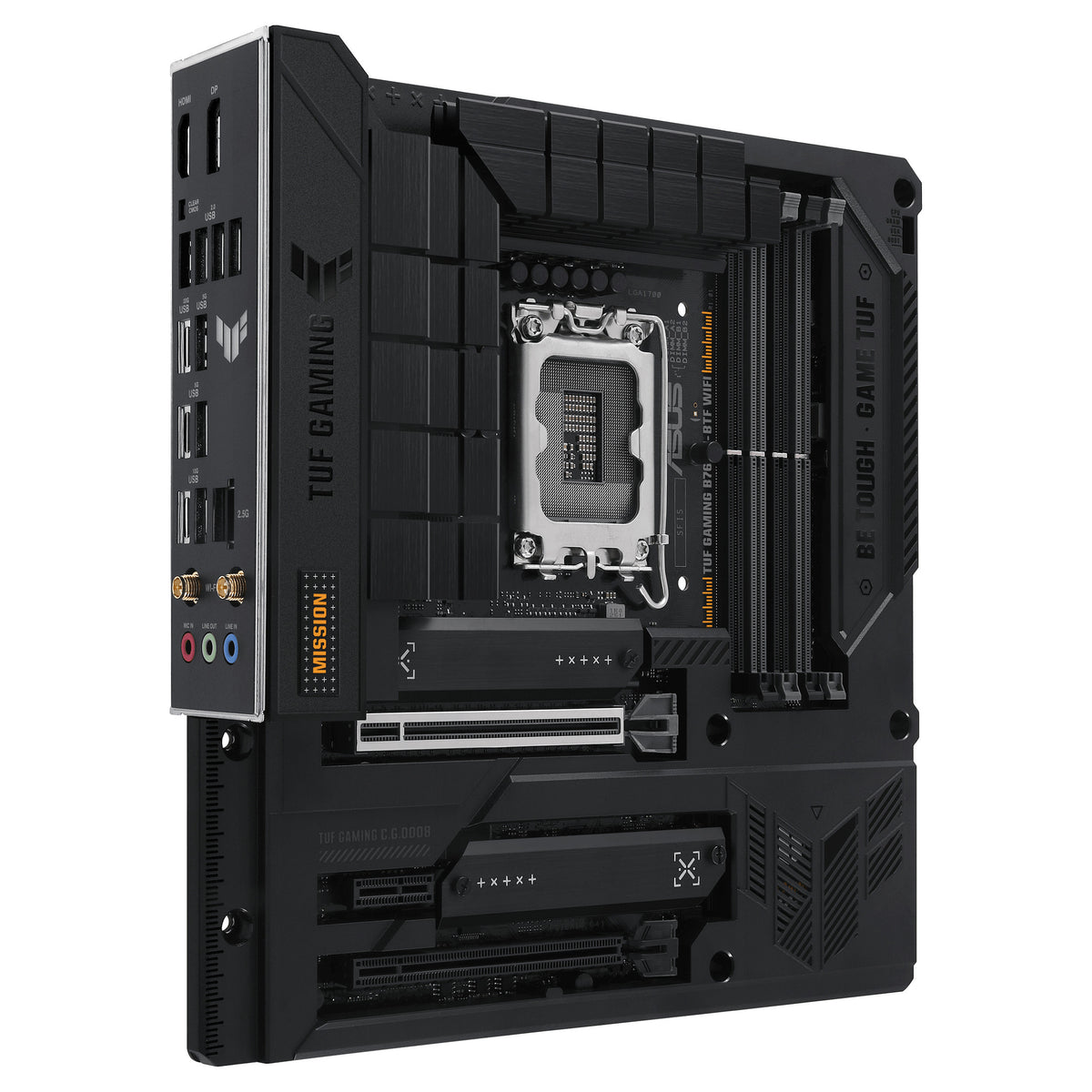 Motherboard ASUS TUF GAMING B760M-BTF WIFI (Intel.1700.DDR5.mATX) - ASUS
