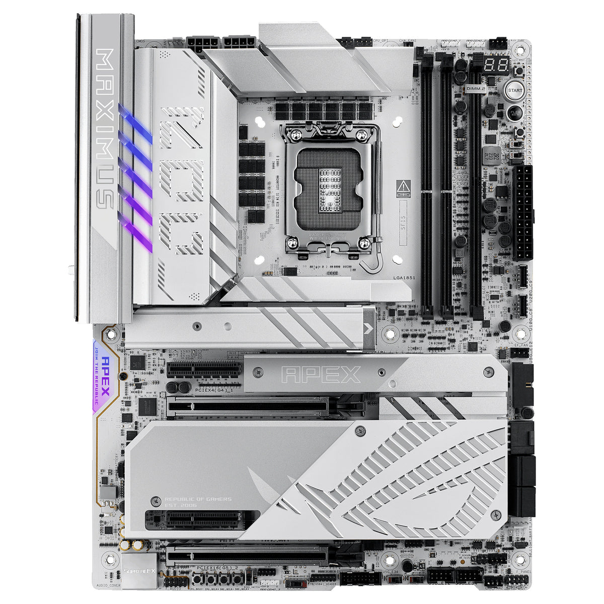 Motherboard ASUS ROG MAXIMUS Z890 APEX (Intel.1851.DDR5.ATX) - ASUS