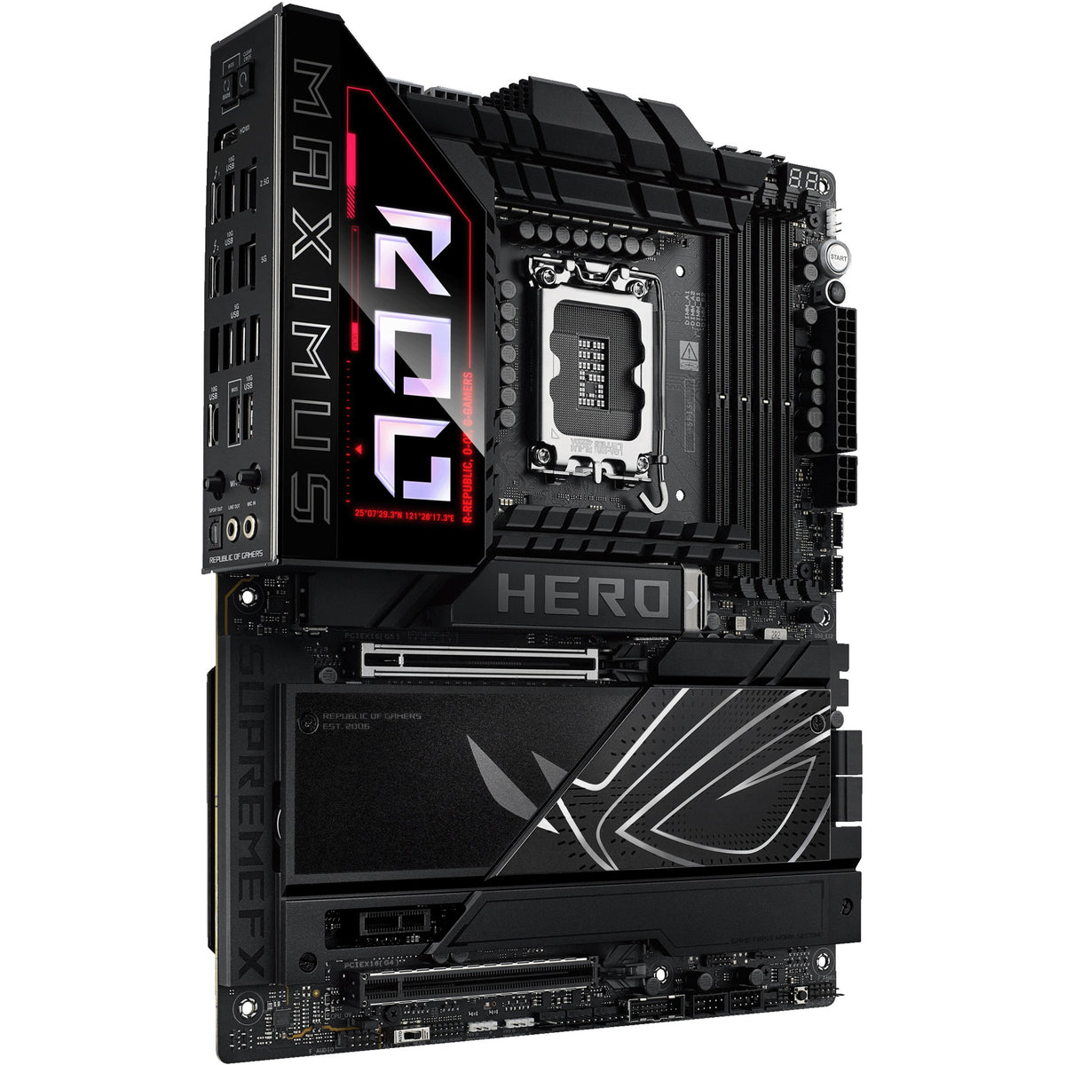 Motherboard ASUS ROG MAXIMUS Z890 HERO (Intel.1851.DDR5.ATX) - ASUS