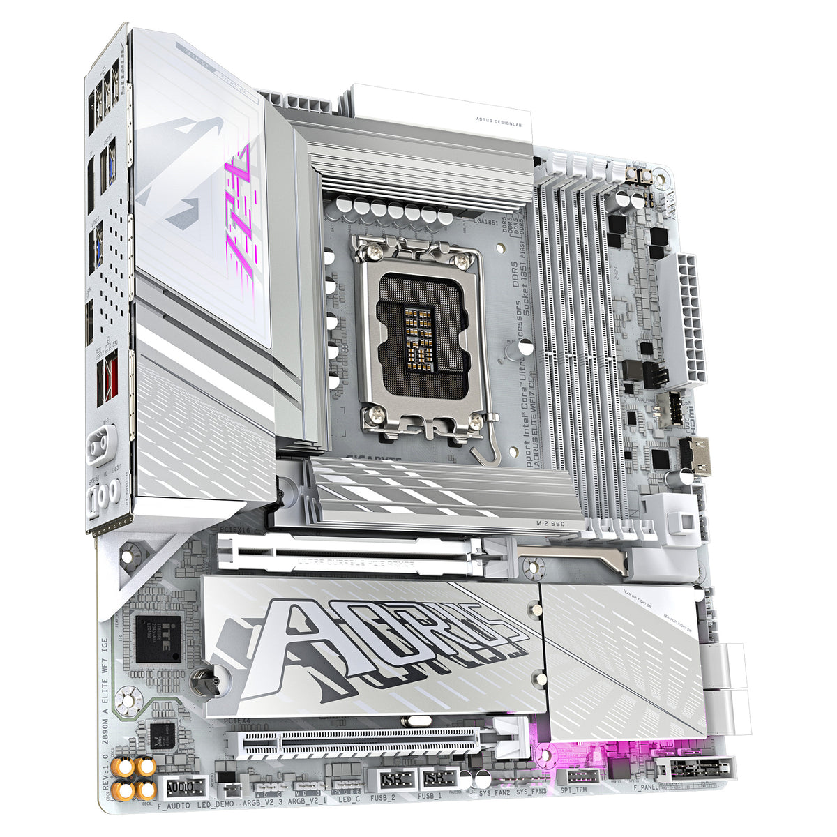 Motherboard Gigabyte Z890M A Elite WF7 ICE (Z890.S1851.mATX.DDR5) - Gigabyte
