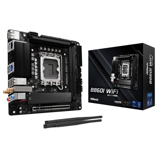 Motherboard ASRock B860I WiFi 1851 mITX HDMI / DP DDR5 - ASRock