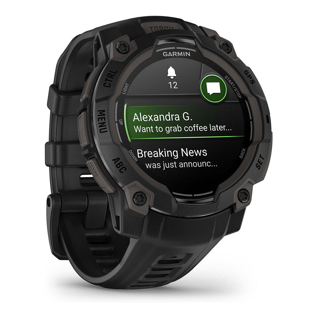 Garmin Instinct 3 AMOLED (45mm) schwarz - Garmin