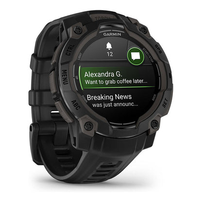 Garmin Instinct 3 AMOLED (45mm) schwarz - Garmin