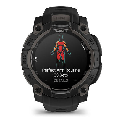 Garmin Instinct 3 AMOLED (45mm) schwarz - Garmin