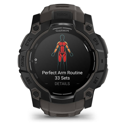 Garmin Instinct 3 AMOLED (50mm) schwarz - Garmin