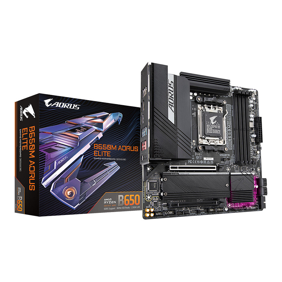 Motherboard Gigabyte GA-B650M-AORUS Elite (AM5) (D) - Gigabyte