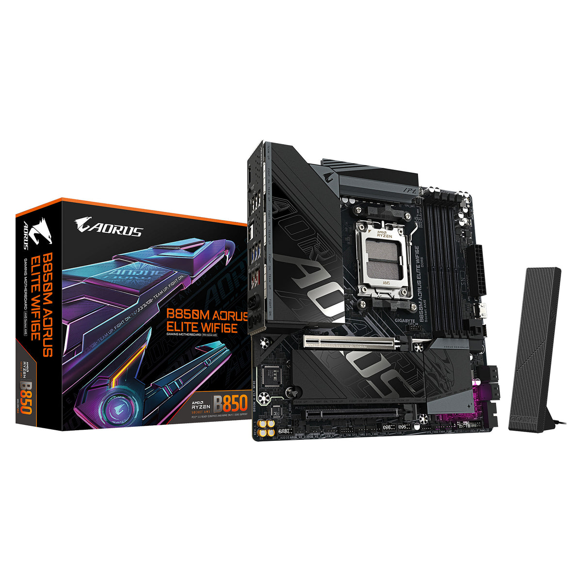 Motherboard Gigabyte GA-B850M A ELT WF6E (AM5) (D) - Gigabyte