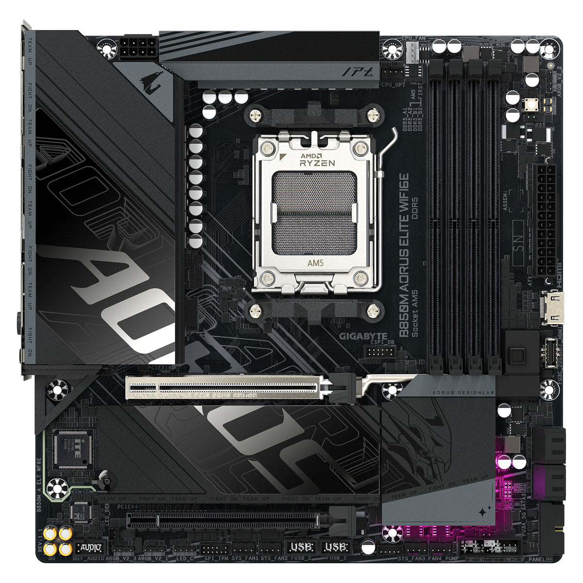 Motherboard Gigabyte GA-B850M A ELT WF6E (AM5) (D) - Gigabyte